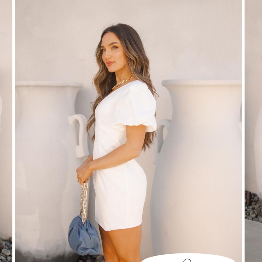 Vici Collections Puff Sleeve Mini Dress - Picture 5 of 9